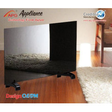 Hot sale Stand/Wall mounted electric wall glass panel heater